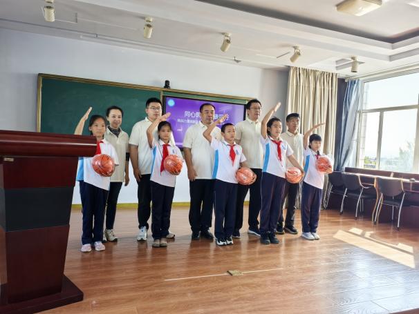 同心筑夢健康同行 留聯會社會實踐活動走進大薛鄉中心校，傳遞健康關愛